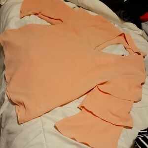 Candies Blouse with Ruffle Sleeves